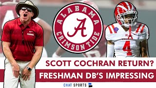 Alabama Football Rumors: Scott Cochran Return? Red Morgan & Zabien Brown Impress + Recruiting News