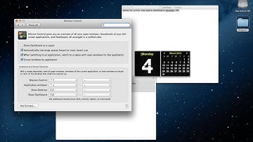 Dashboard Trick - Mac Tips #1