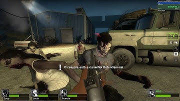 Left 4 Dead 2 Crash Courser solo bhop script - First speed run