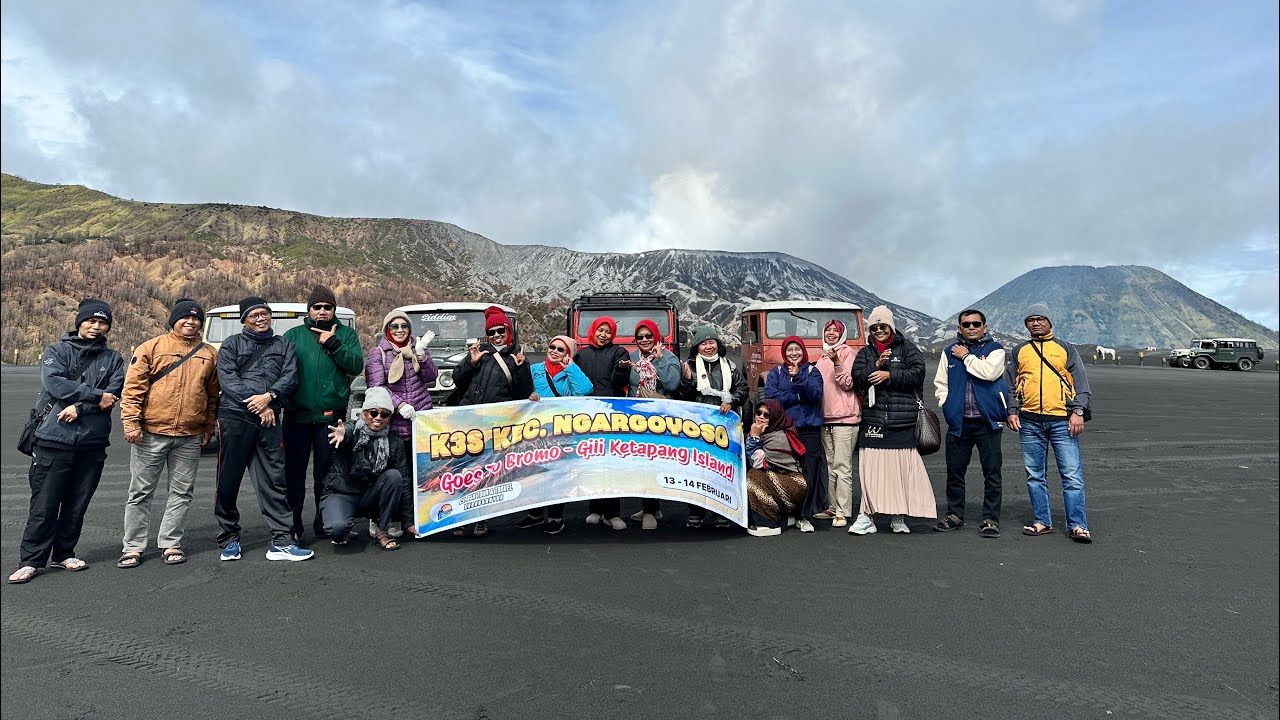 Family Gathering K3S Kec.Ngargoyoso Goes To Bromo ,Gili Ketapang||Bersama BSA Tour&Travel