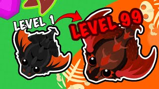 Mope.io| King Dragon VS King Blood (OLD MOPE)