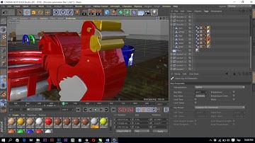 Rooster Kids Color Animation Tutorial C4D Tutorial For Beginner In Khmer Part 3