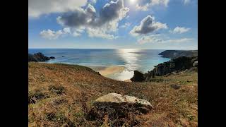 Day trip to Pedn Vounder Beach. The best beach in Cornwall!