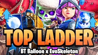 Best evolution skeleton deck / 2.9 Balloon Cycle🎈