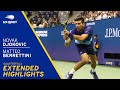 Novak Djokovic vs Matteo Berrettini Extended Highlights | 2021 US Open Quarterfinal