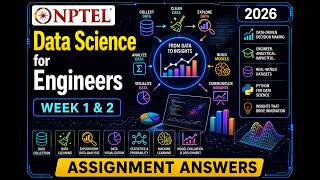 NPTEL Data Science for Engineers|Week 1 & 2 Assignment Answers 2026 |Accurate Answers |#datascience