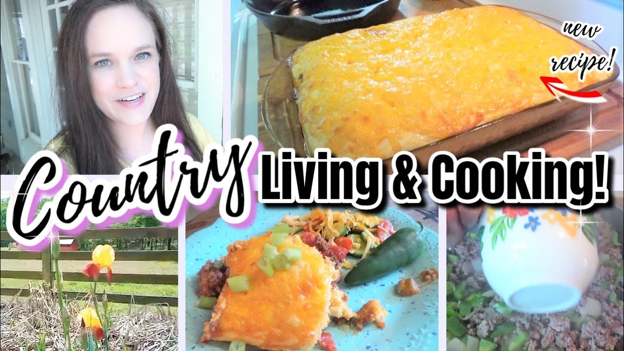 TAMALE PIE & A WILD ONE! | COUNTRY LIVING AND COOKING VLOG - YouTube