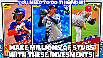 MAKE MILLIONS OF STUBS DOING THIS! MLB THE SHOW 21 INSANE STUB METHOD!
