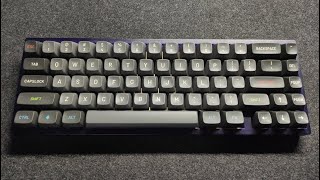 KBD67 Lite Dark Purple - Sound Test v29.0 (Tecsee Purple Panda | MT3 | Brass Plate | PE Switchpad)