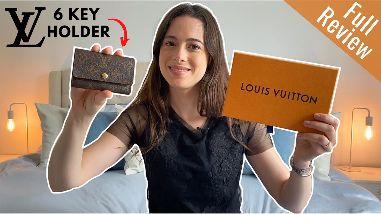 LOUIS VUITTON (LV) Monogram 6 Key Ring Holder case