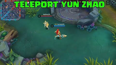 NEW BUG YUN ZHAO MOBILE LEGENDS - TELEPORT ENEMY TO YOUR BASE!