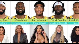 NBA Lakers Players Wives and Girlfriends2023