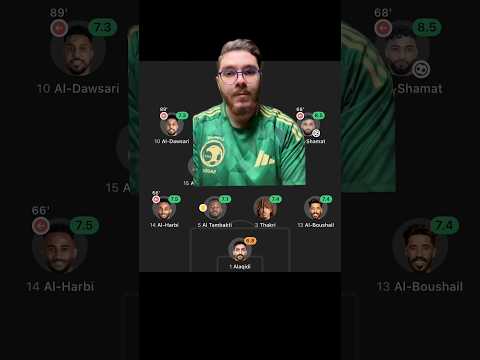 افضل واسوء 3 لاعبين من المنتخب السعودي ضد اندونيسيا