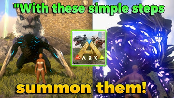 Ark Móvile "How to use the command to summon all creatures"