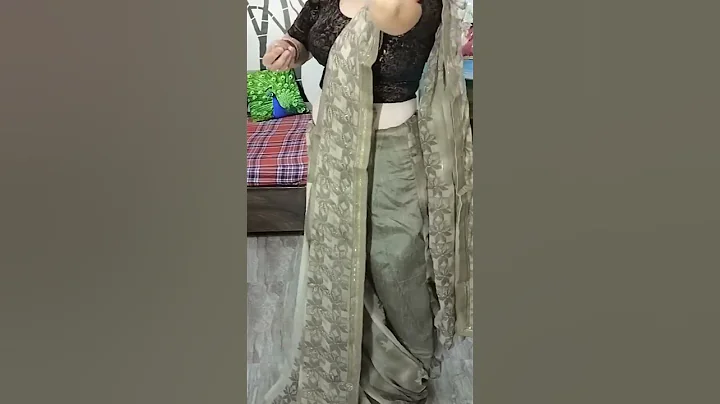 Easy Daily Wear Saree Draping in 1 minute