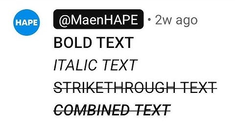 How to Make BOLD, ITALIC, & STRIKETHROUGH YouTube Comments! 🔥