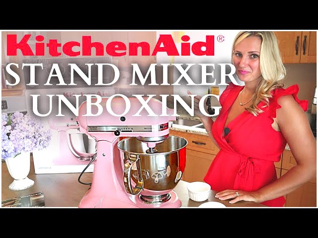 KITCHENAID STAND MIXER UNBOXING, How to use