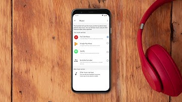 How to set up your preferred music provider