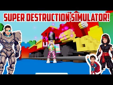 Roblox SUPER DESTRUCTION SIMULATOR!