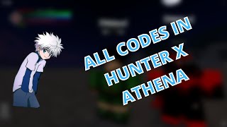 Hunter x Athena Codes - Roblox - November 2023 