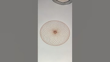 Beauty of SpiroGraph     #spirograph #satisfying #asmr #art #viral #shorts #pattern #explore
