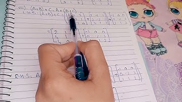 Exercise 1.3 full|Class 9th|Chapter 1|Matrices and determinant