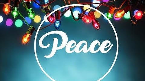 2020 Advent Week 2 - Peace