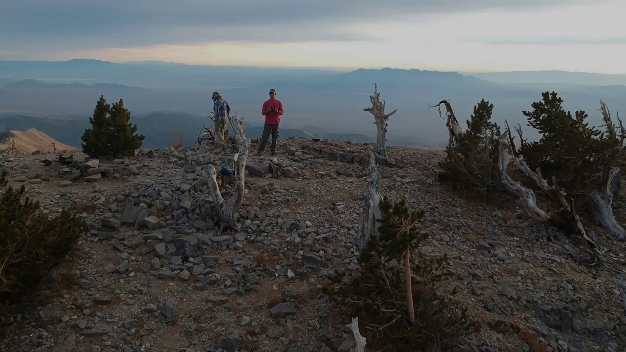 Hiking Griffith Peak, Mt. Charleston, Las Vegas, November 13, 2019