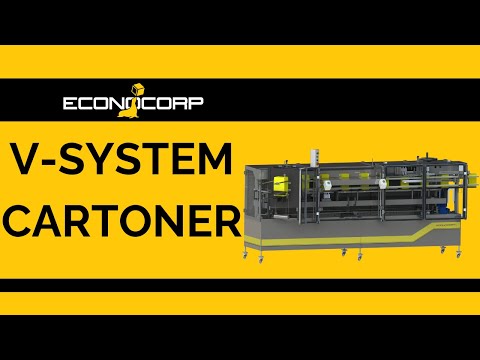 Automated Medical Device Packaging | Econocorp V-System with Fanuc SCARA Robots & Vision Inspection