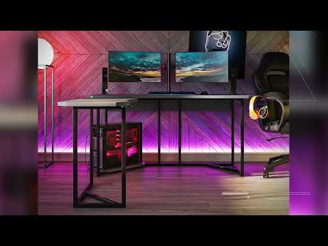 Quest Gaming L Desk Features