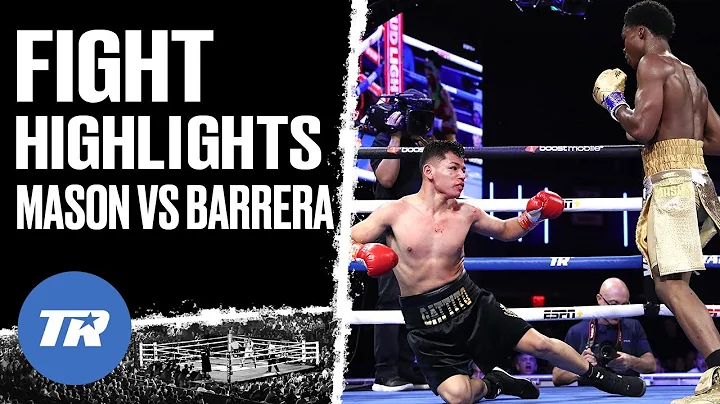Phenom Abdullah Mason Drops Barrera 2 times before...