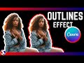 Make Outline Effect in Canva - How to Add Outline to image in Canva - Photo Outline in Canva