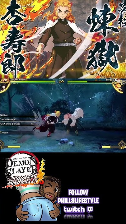 Rengoku Combos - GAMEPLAY! Demon Slayer -Kimetsu no Yaiba- The Hinokami - Light Attack 5 Hit Combo Demon Slayer