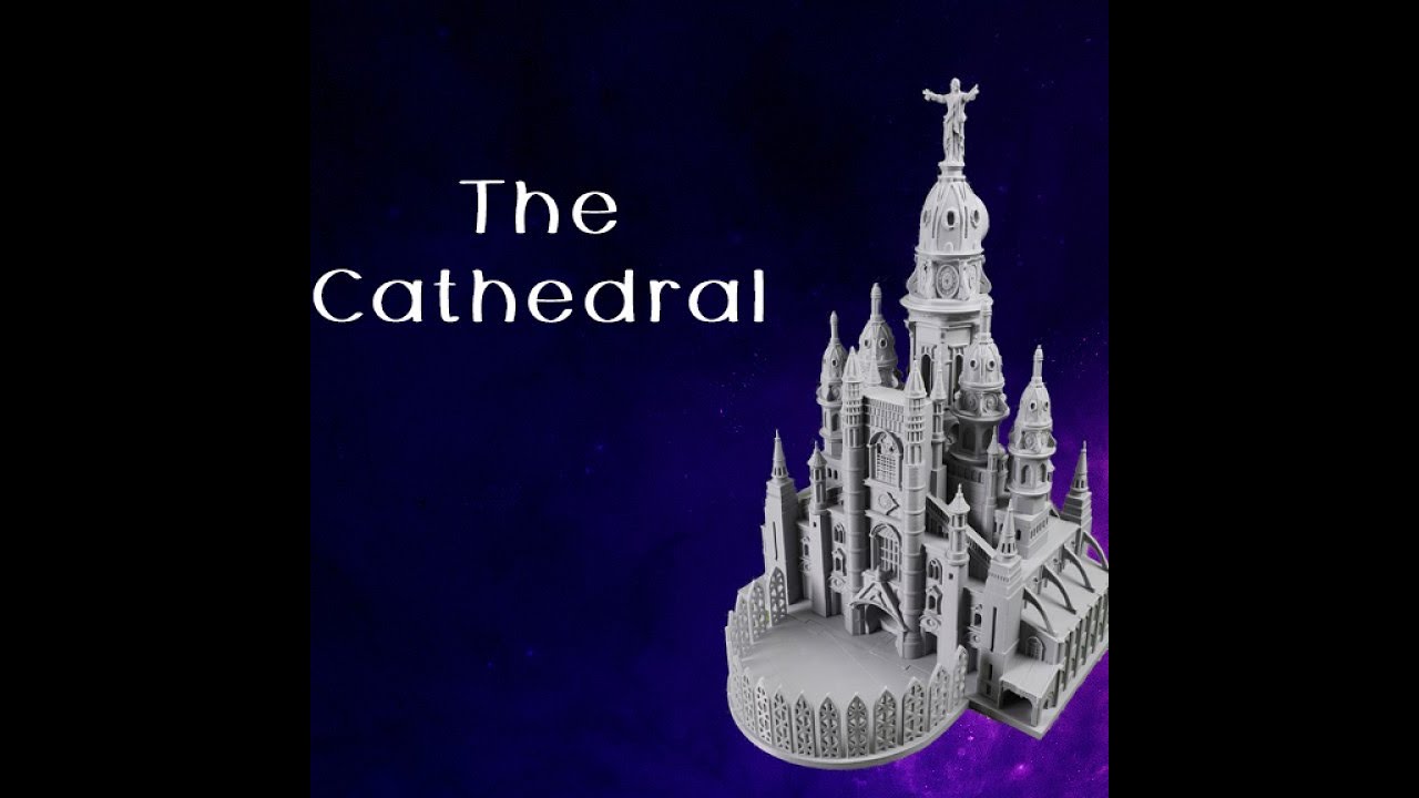 The Cathedral Dice Tower 3D Printed Kit Over 100 Dice Towers www