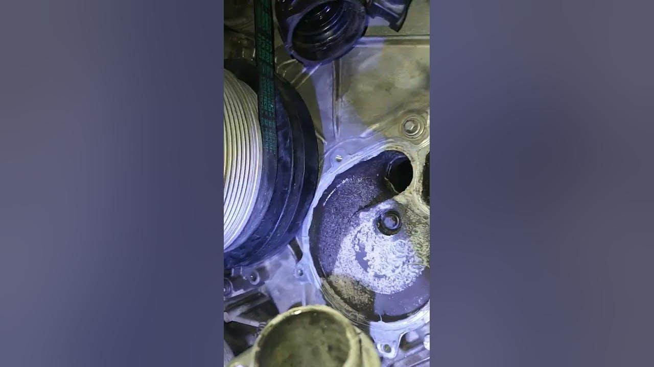 BMW X5 water pump replacement - YouTube