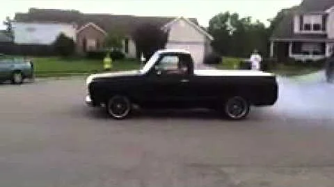 1968 Chevy C10 bagged ZZ4 Burnout