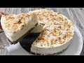 Creamy Coconut Cheesecake || No Bake || No Steam || Quick and Easy || Delicious Dessert.