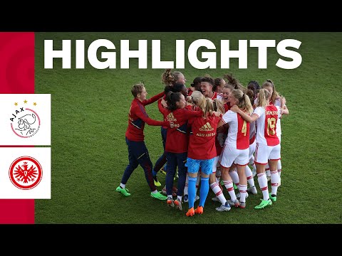 LAST-MINUTE BICYCLE KICK! ?? | Highlights Ajax Vrouwen - Eintracht Frankfurt | UEFA Champions League