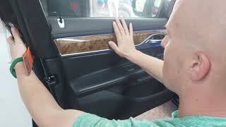 HOW to remove door panel NEW BMW 7 SERIES