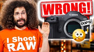 OOPS! Canon SCREWED UP…AGAIN!!!