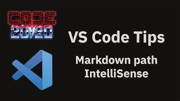 VS Code tips — Markdown path IntelliSense