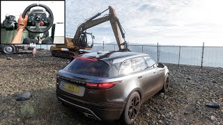 Off-Roading 2018 Range Rover Velar | Forza Horizon 5 | Steering Wheel gameplay screenshot 4