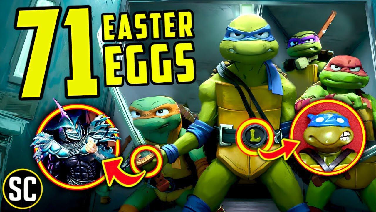 All of the Teenage Mutant Ninja Turtles' Names, Colors, and an