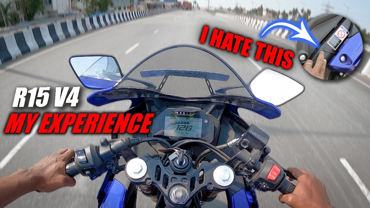 Yamaha R15 v4 Ride Review | Top Speed 💥 | Gunzz - YouTube