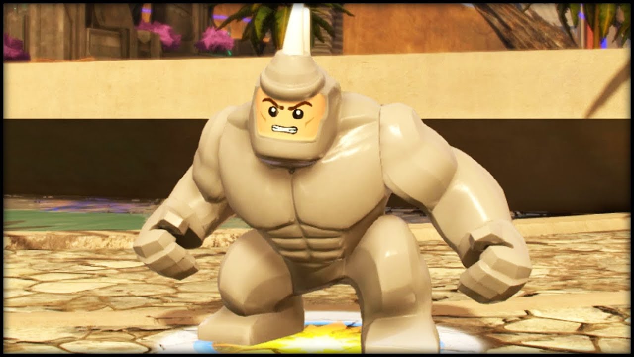 lego rhino marvel