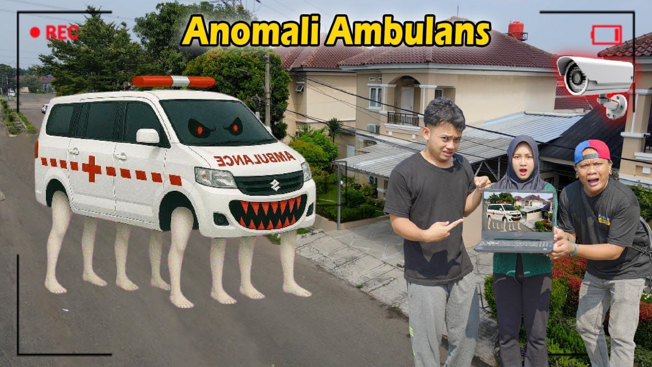 CCTV MEREKAM ANOMALI AMBULANCE DI DEPAN RUMAH
