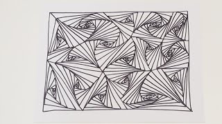Draw the Zen Triangle Rectangle Tangle Spangle Tango