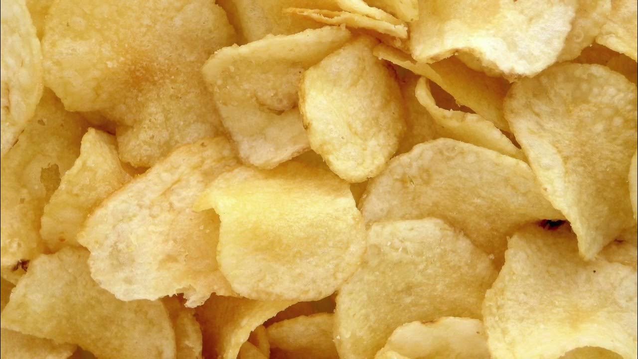 ASMR Eating Chips Sound Effect Bag Crinkling Chewing Crunching Noises