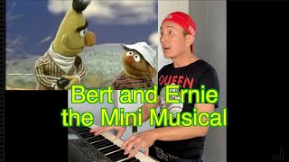 HERE FISHY, FISHY! - a Singing Meme, starring Bert and Ernie. #Musical, #SesameStreet #piano