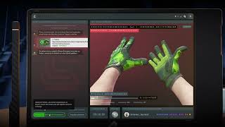Dead Hand Terminal Gloves Minimal Wear Lime Polycam Purchase CS2